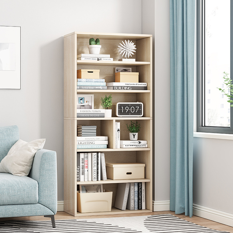 Bookcase to ground Simplicity balcony Windows Book shelf simple and easy household multi-storey Shelf Storage Lockers combination