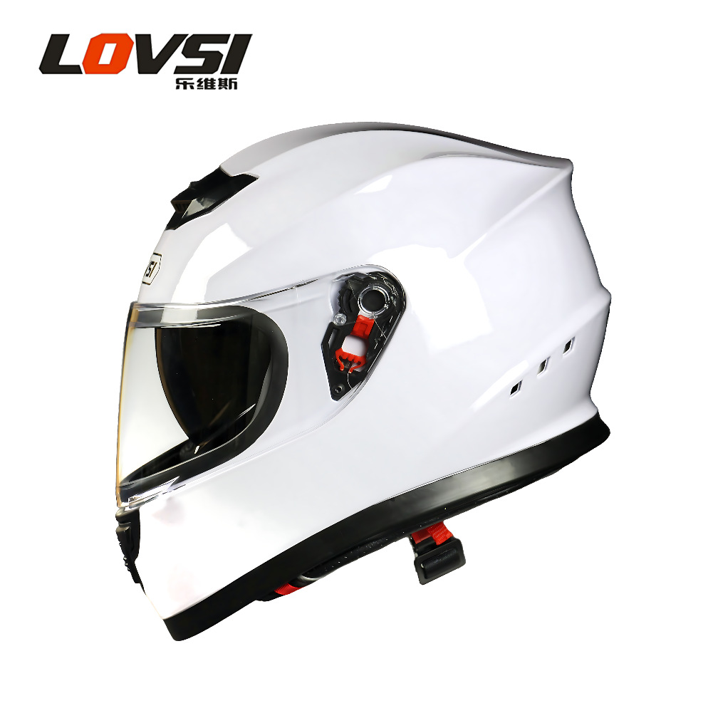 Comercio exterior exclusivamente para motocicletas, hombres y mujeres, cascos completos de doble lente, bicicletas, motocicletas eléctricas, cuatro estaciones, cascos completos de personalidad fresca y de seguridad