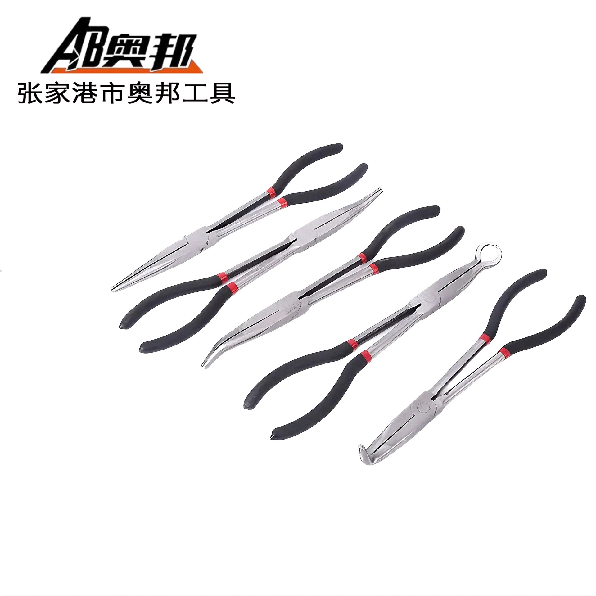 В наличии у производителя 11inch 16inch плоскогубцев с удлиненными игольчатыми наконечниками и удлиненной ручкой, прямых и изогнутых плоскогубцев типа О.