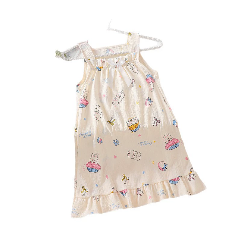 Pijama, summer cute children's skirt, for teenagers, lifting effect