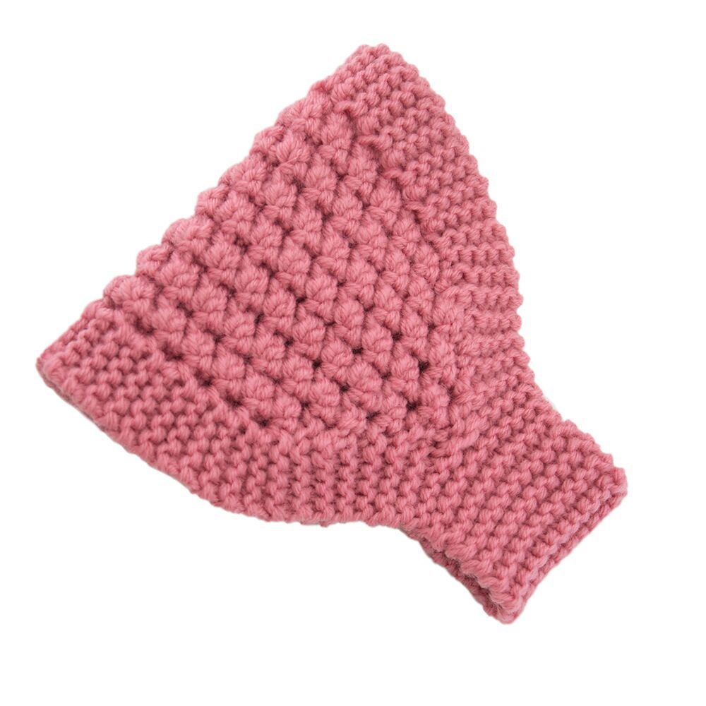 Diadema tejida para mujer protección de oídos cálida invierno_voghion.com