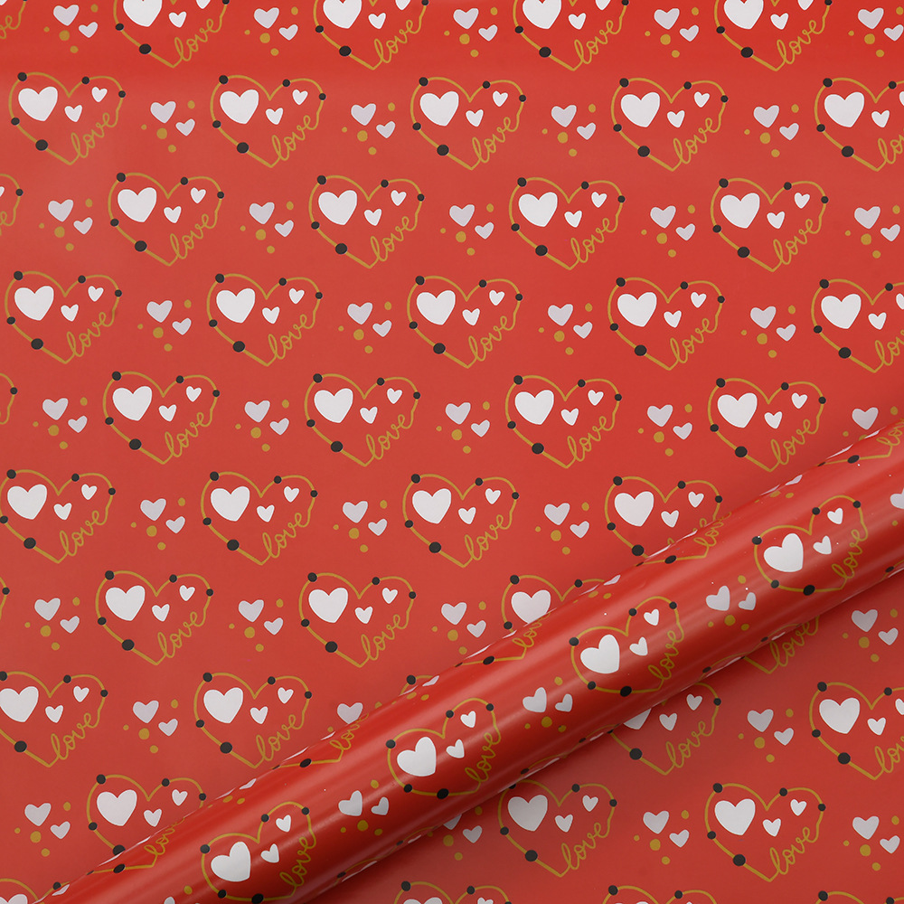 Papel de regalo de San Valentín de Amazon, papel de regalo romántico, papel con diseño floral, papel de regalo de cumpleaños al por mayor