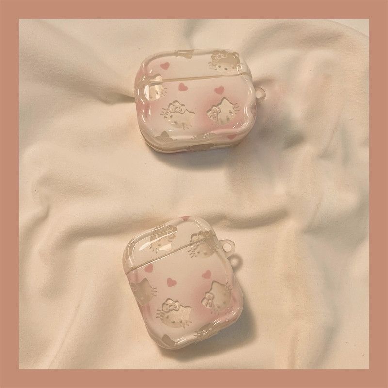 AirPods huecos para Kitty 4 generación, cubierta de auriculares bluetooth Airpodspro3 cubierta de protección Huaqiang Bei 5 generación