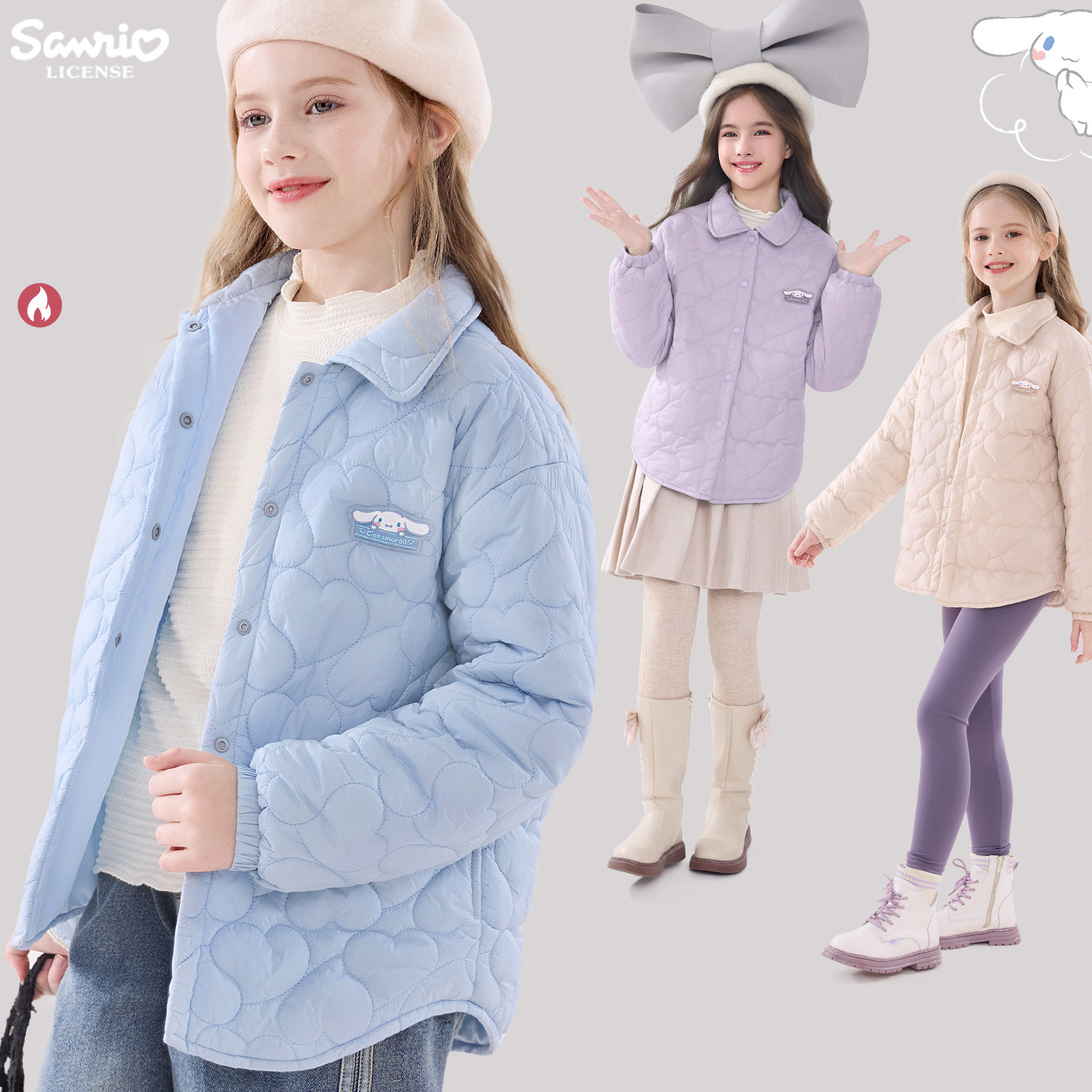 女童外套秋冬装2025新款洋气儿童休闲棉服大童保暖棉袄童装冬季