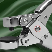 手动单孔包装胶袋橡胶制品打孔机布料塑料袋打孔钳圆孔打孔器超市