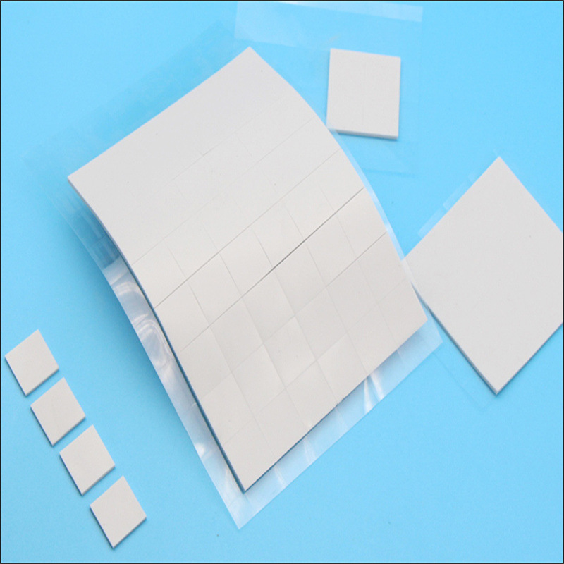 Soft High Thermal Conductivity Silicone Sheet Blue Electronic Power Supply Cooling Insulation Gasket Display Screen Filling Silicone Rubber