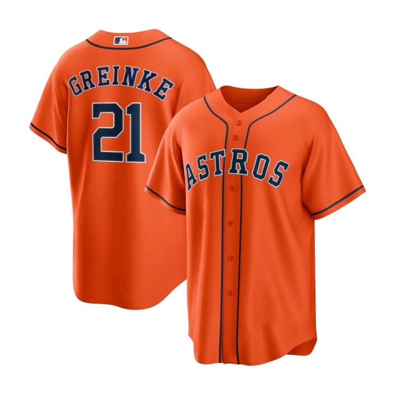 Его Astros Houston Astros кросс-бордер джерси 2#Брегман 27#Алтуве вышитая бейсбольная джерси