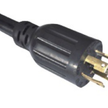 批发美国自锁插头 美式带锁插头 UL自锁插头 L14-20P带锁插头插座