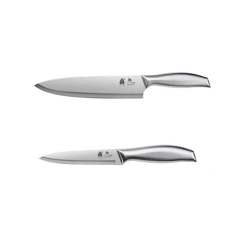Cuchillo de frutas conjunto doméstico comercial de corte de sandía grande alargado cuchillo de frutas de corte de cabello plano cuchillo de pelado Yangjiang