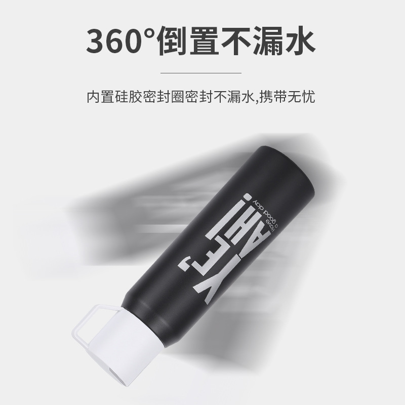 Gran capacidad bala ventosa 304 Acero inoxidable portátil taza de los hombres y las mujeres deportes al aire libre hervidor al por mayor