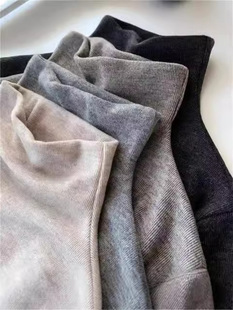 Cashmere 280g thickened warm half-high neck bottoming shirt autumn and winter new slim solid color versatile long-sleeved top