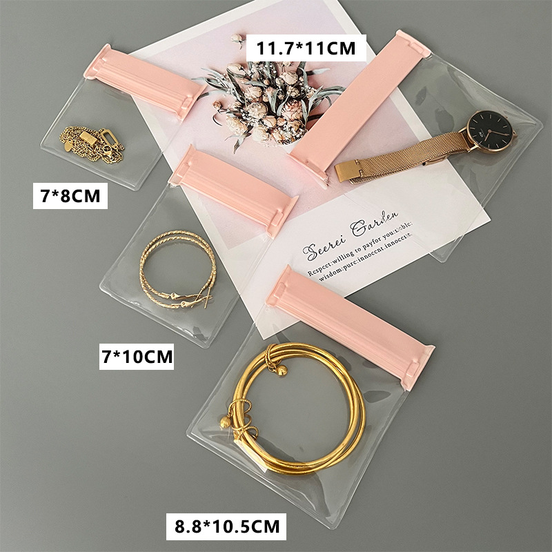 Storage Bag Storage & Cleaning Jewelry Packaging Bags Classification Simple Style Solid Color EVA Jewelry Packaging Bags