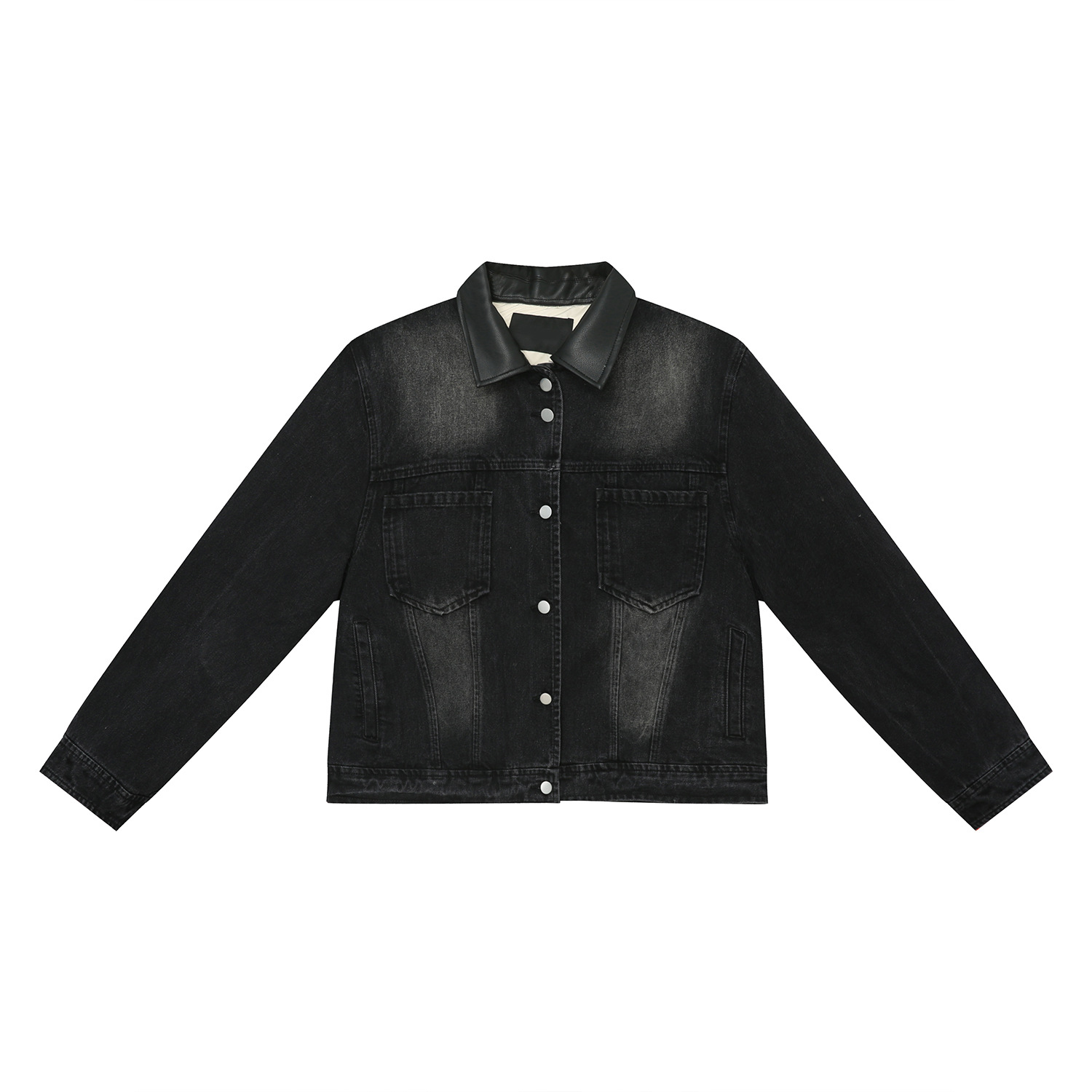 Mtlclothes ropa de Hombre | 2023 invierno nuevo retro suelta patchwork solapa pareja abajo chaqueta hombres