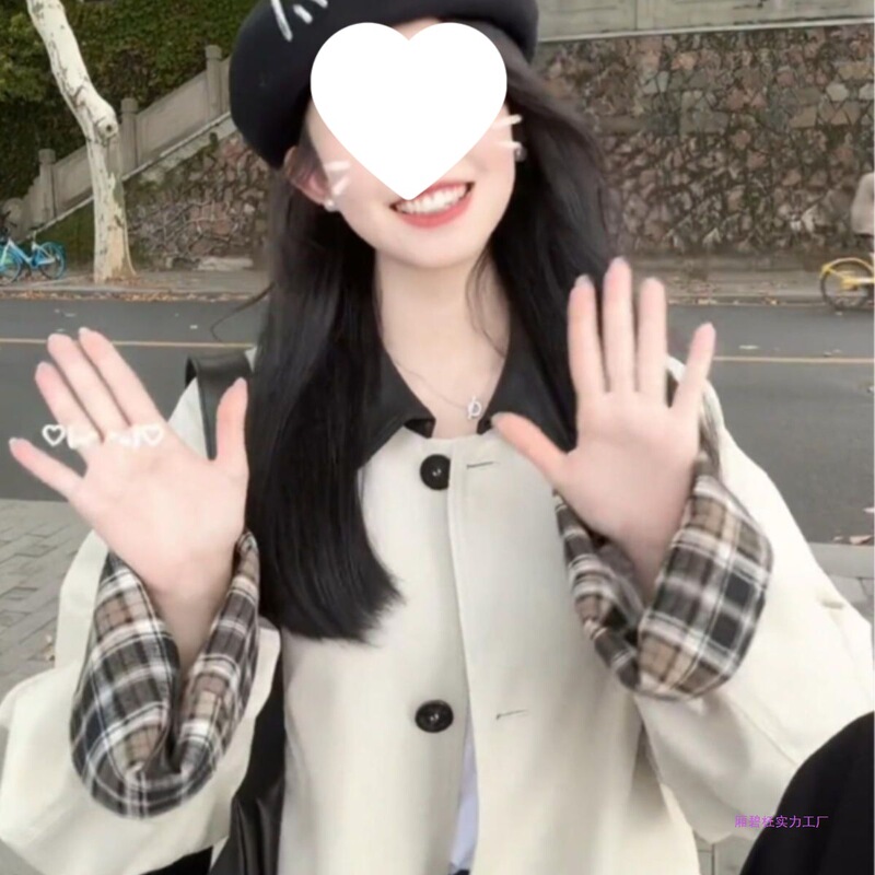 韩系风衣外套女2025春秋季新款小个子深秋休闲赫本风感日系|undefined