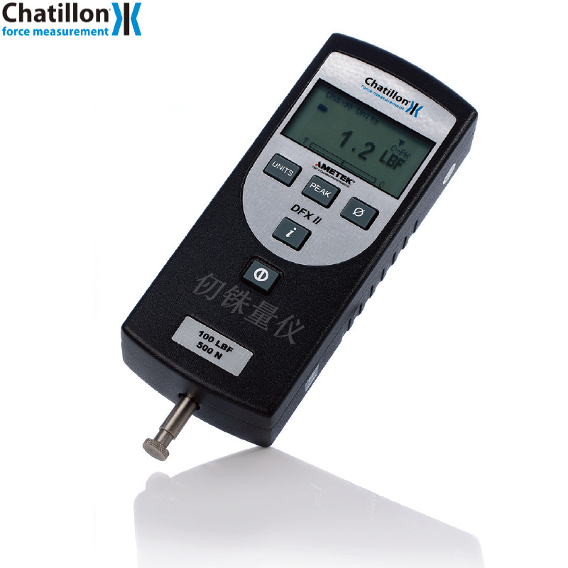 美国Chatillon查狄伦DFX II数字测力计DFX2-010 100 高精度拉力计