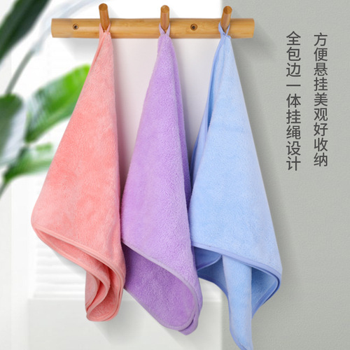 5 Pack Absorbent Face Shower Towel Shampoo Dry Towel for Men and Women Adults Coral Velvet Soft Quick Drying