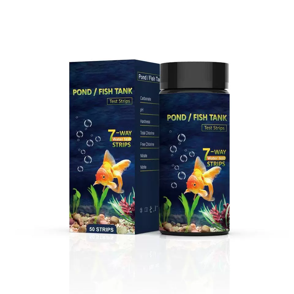 七合一试纸水质检测酸碱性度鱼缸水质饮用水水质跨境出口