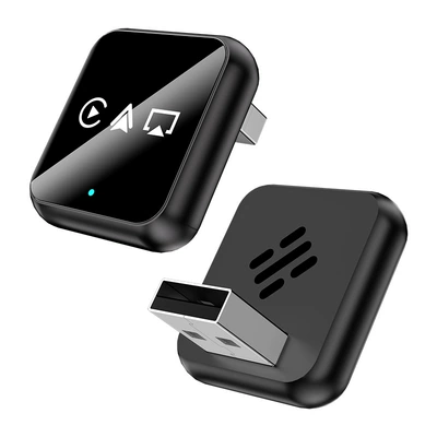 Box, Simsiz CarPlay və Android Auto - q1ax-black-white-label-metal-glass-4-in-1-wireless-carplay-android-auto-adapter-apple-android-screen-mirroring-optimized-for-overseas-systems-only