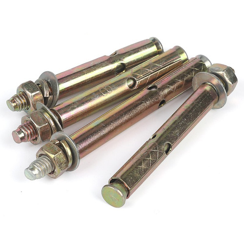 Manufacturer wholesales national standard expansion bolts, color-plated zinc pull-out screws, M6M8M10M12M14-M20 expansion screws