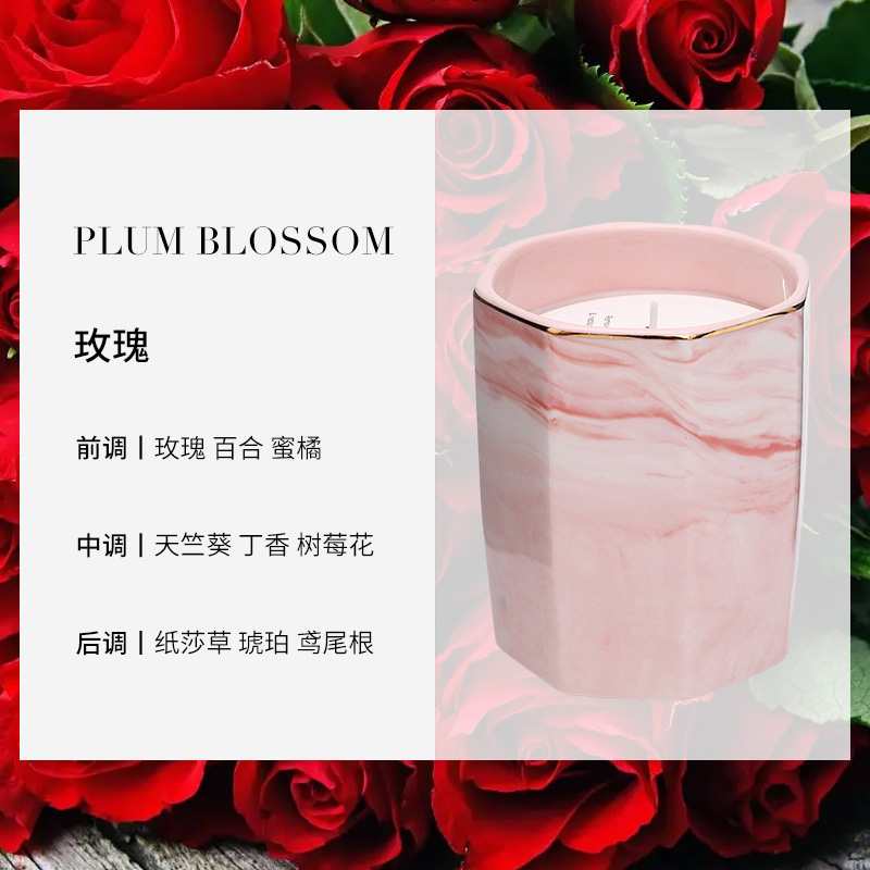 Marble aromatherapy, brand candle, perfumed oil