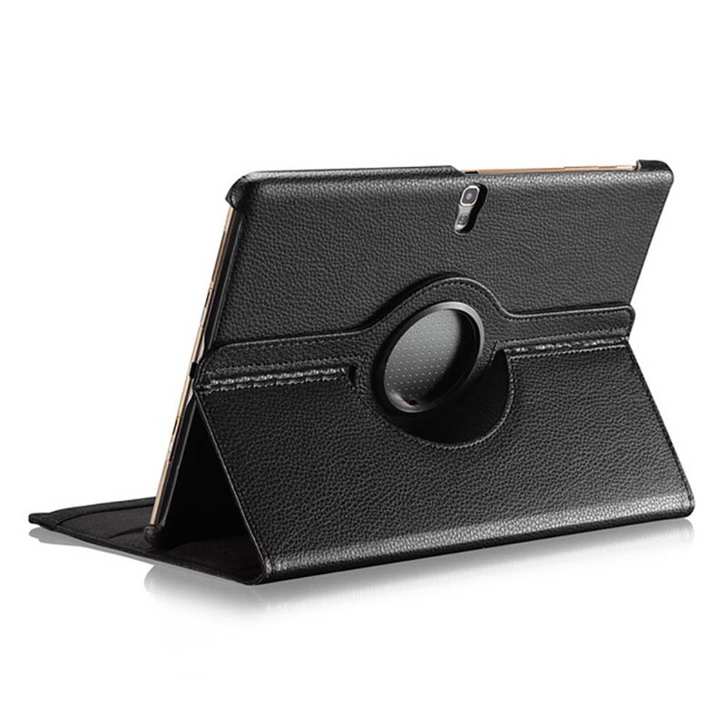 in stock for Samsung Tab S 10.5 flat leather case SM-T800 T805C rotating protective case