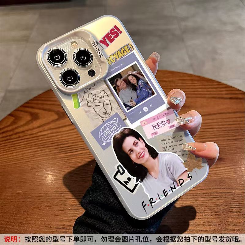 老友记欧美适用苹果17promax手机壳16彩银15硅胶14男13女iPhone12