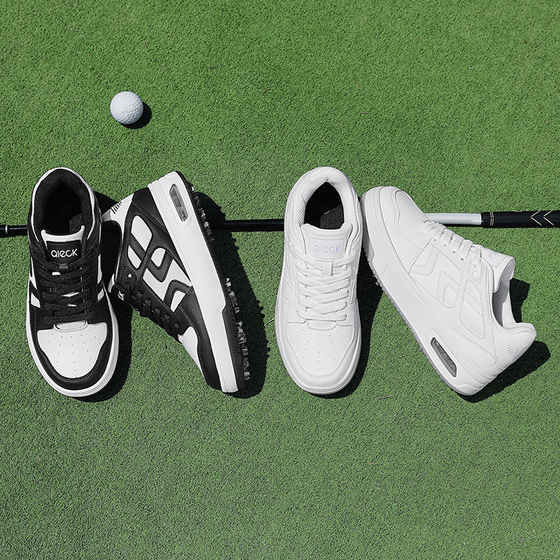 증가 작은 흰색 신발 골프 신발 남성과 여성 전문 커플 잔디 골프 신발 캐주얼 스포츠 보드 신발