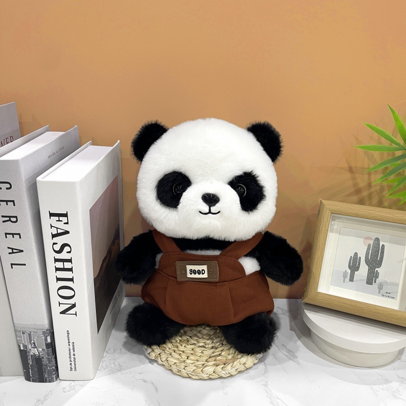 Tesoro nacional Panda muñeca adorable panda gigante muñeca parque zoológico souvenirs tienda de regalos muñeca juguetes de peluche