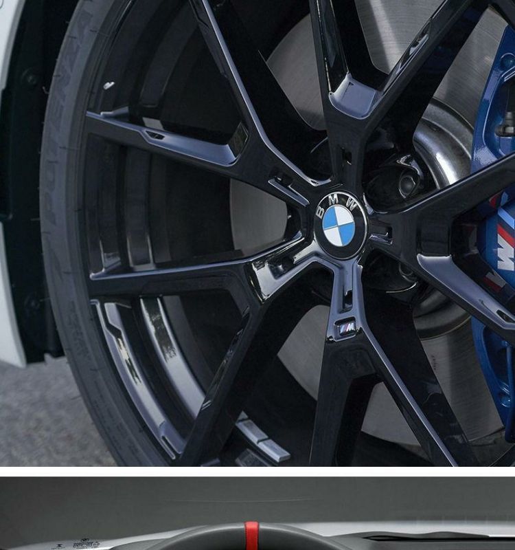 BMW front and rear emblems, 1357 series, suitable for X1, X3, X5, and X6 models, including trunk emblems and hood emblems, high-end quality