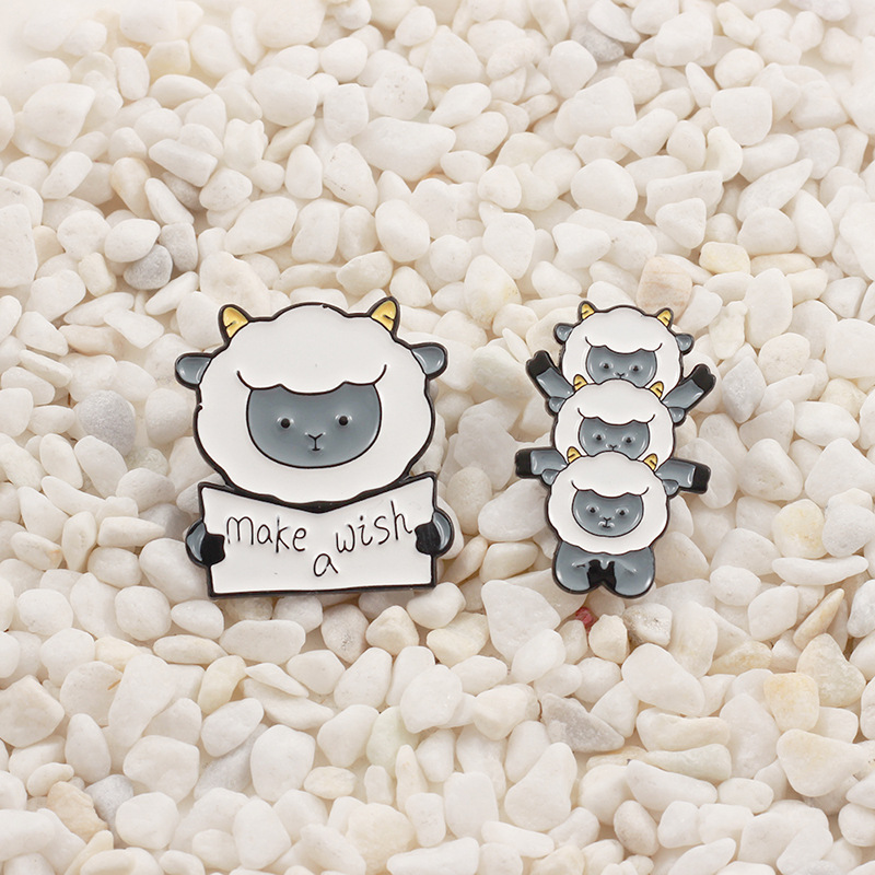 Animal Pattern Cute Pin Animal Alloy Stoving Varnish Unisex Brooches