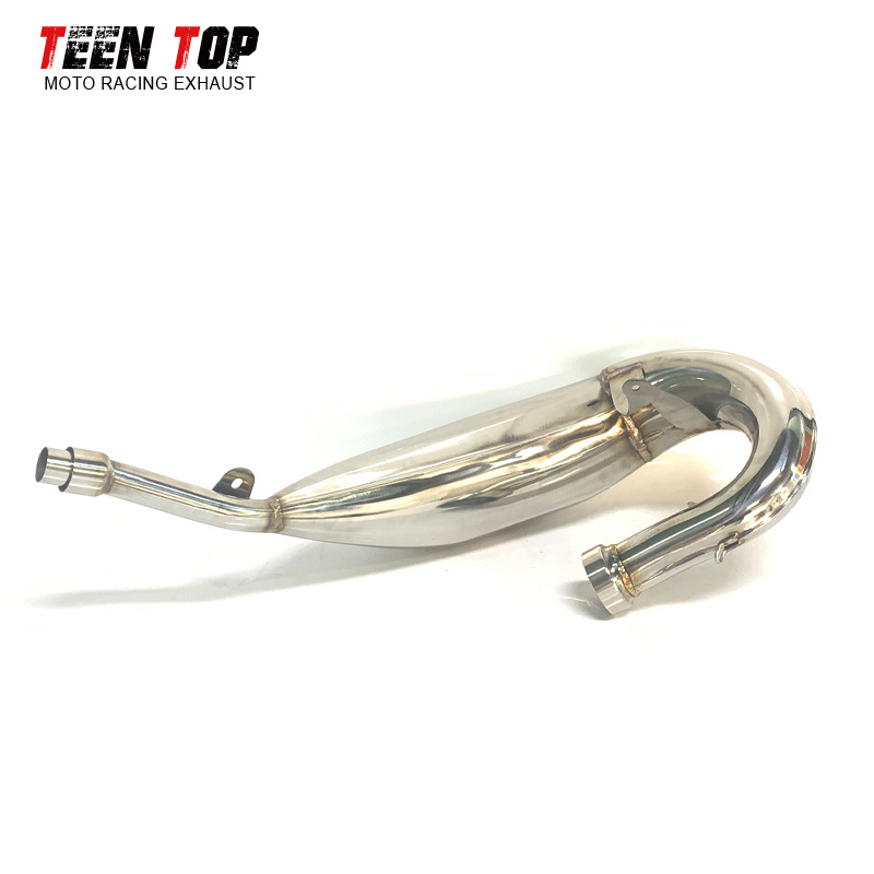 Suitable for Yamaha YZ125 YZ125X stainless steel full exhaust pipe for YZ125 two-stroke motorcycle 2022 model