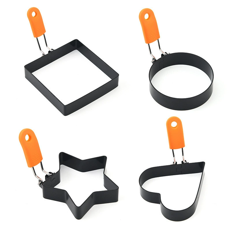 Нержавеющая сталь омлет плесень артефакт жареное яйцо DIY модель омлет