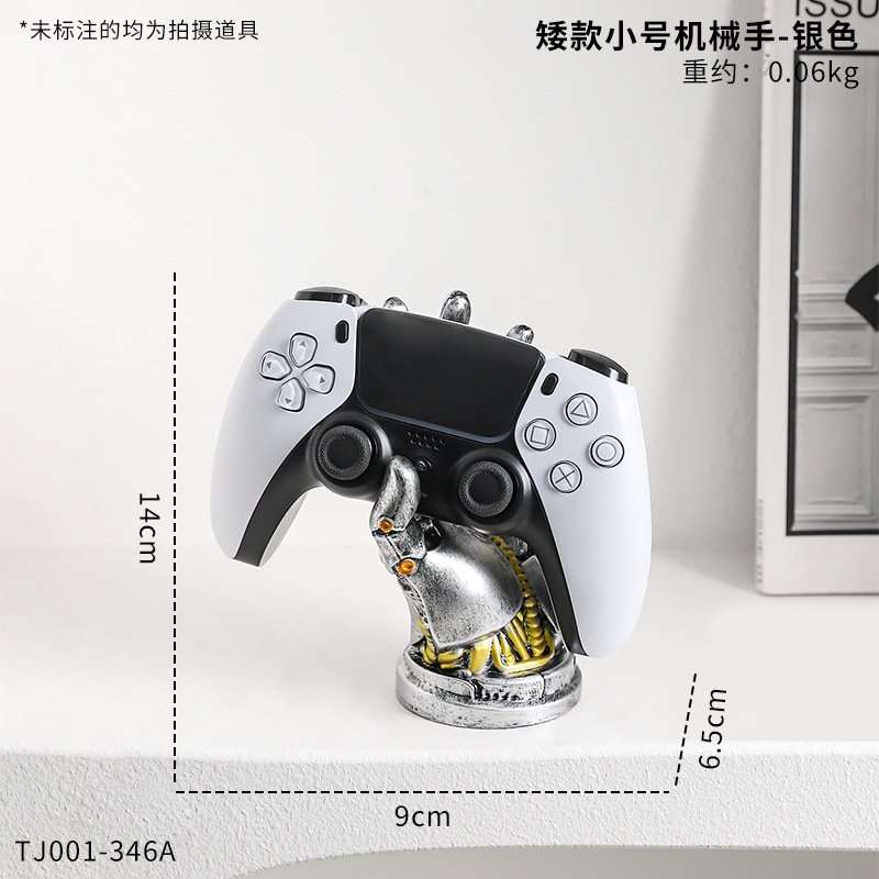 サイバーパンクロボットゲームコントローラー収納ホームリビングルームeスポーツルームデスクトップスタンド装飾装飾品|undefined
