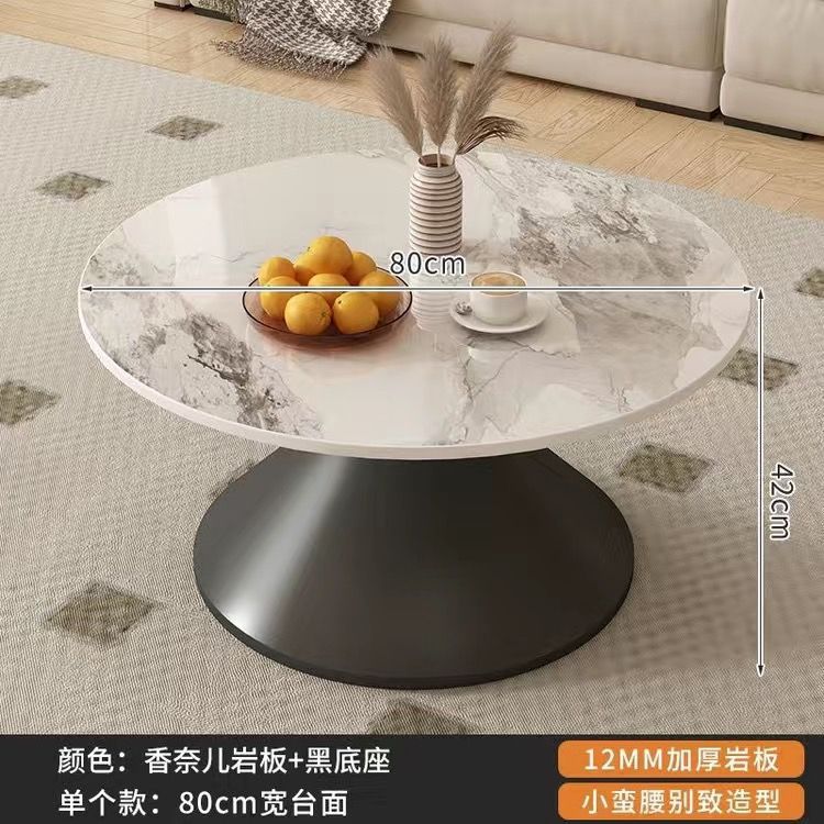 블랙 베이스 80 샤넬(두꺼운) 커피 테이블