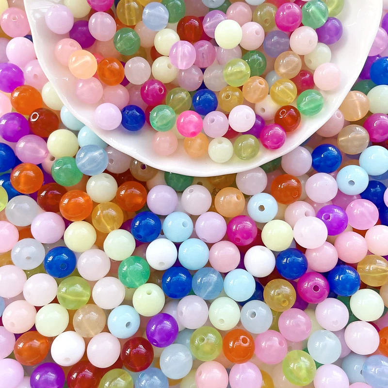 Acrylic round beads, curtain, phone case, accessory, accessories, DIY
