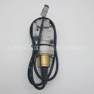1370084 1368171 Solenoid Klapan 24V Ekskavator Yük Maşını Mühərrik Hissələri üçün
