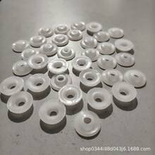 圣诞节白色机打后扣DIY饰品饰品配件垫片后扣垫片圣诞节装饰品