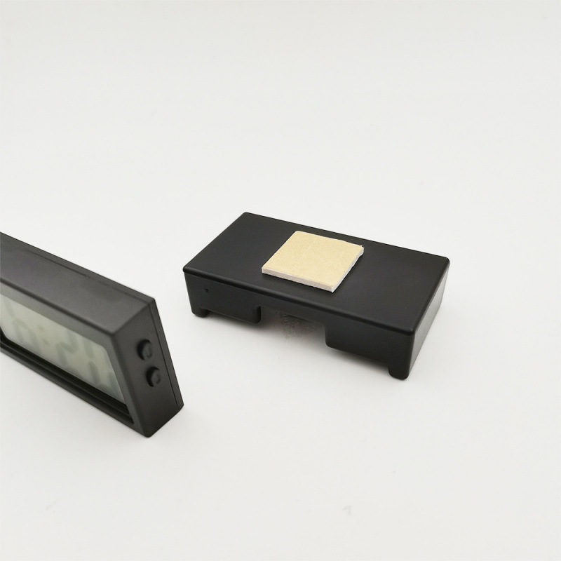 厂家直销便携简约座钟四角形学生儿童静音桌面时钟电子汽车钟_3