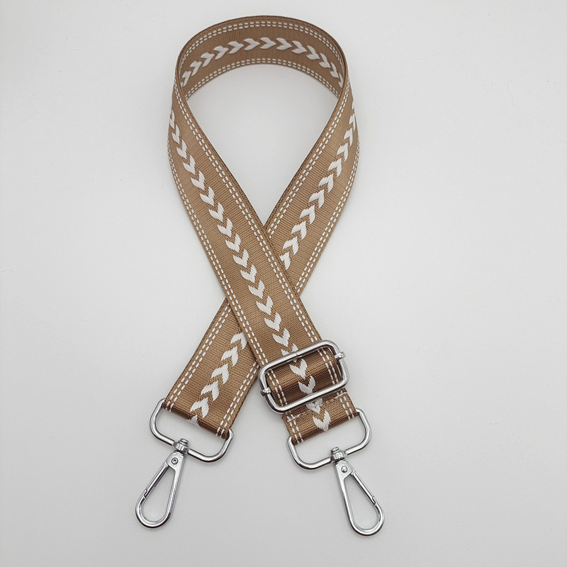Dark khaki + silver hook