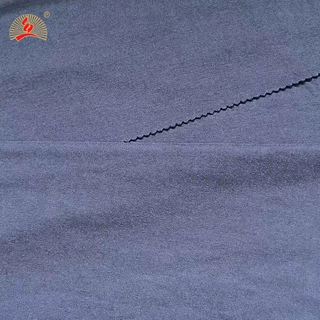 40S AR双珠绒保暖面料 腈纶双面拉毛秋冬持续恒温加绒打底衫面料