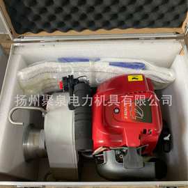扬州聚泉国产一吨1吨便携式绞磨机  小型便携式手提式汽油绞磨机