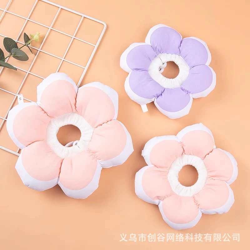 Кошка Элизабет круг кот водонепроницаемый стерилизация позор ошейник мягкая шея Элиза белый круг анти-лизать котенок кота