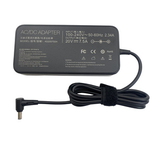 Applicable to 150W Asus FX505DU 20V7.5A charger G531GT FX705DU FX705DD cable