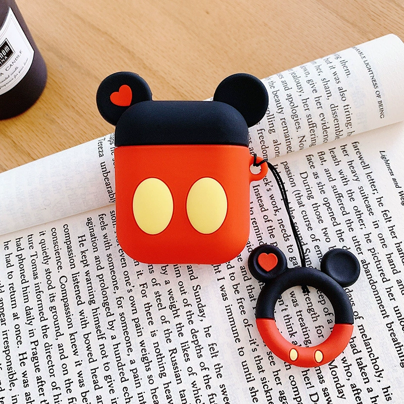  Apple, compatible wireless headphones, silicone cartoon cute protective case, pro2, bluetooth, pro3