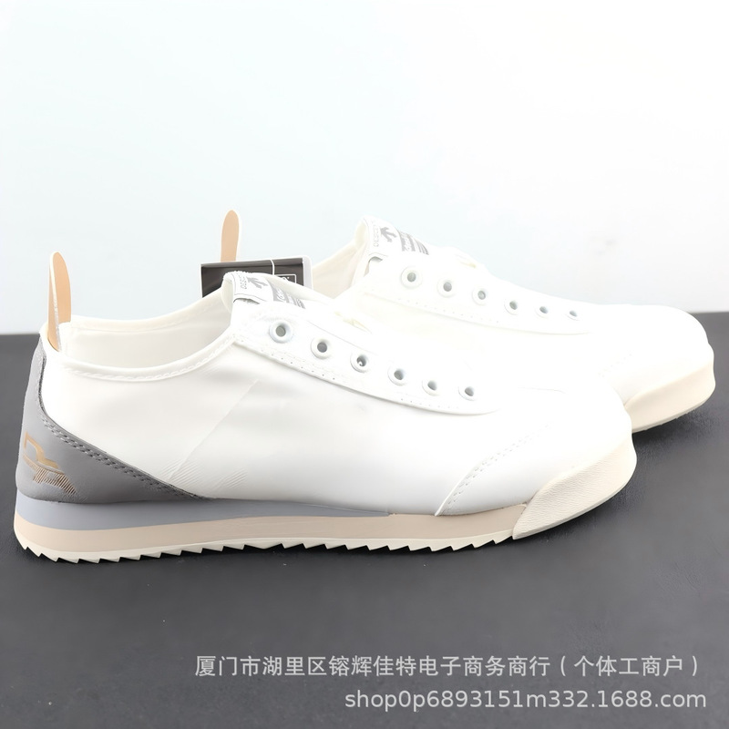 Descente Slip-On Canvas Shoes Chron Tempo Replica Retro Casual Shoes Men's and Women's Sneakers Descente Slip-On Canvas Shoes Chron Tempo Replica Retro Casual Shoes Men's and Women's Sneakers