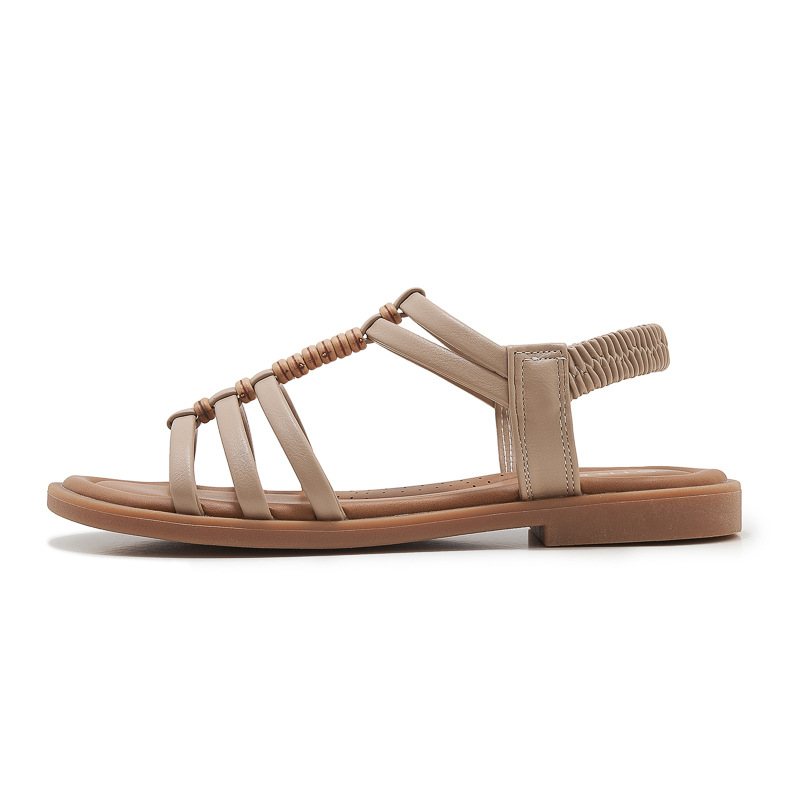 K9001 - 20 nuevo estilo 2025 vintage romana Amazon sandalias de moda minimalistas de tamaño grande sandalias para mujeres