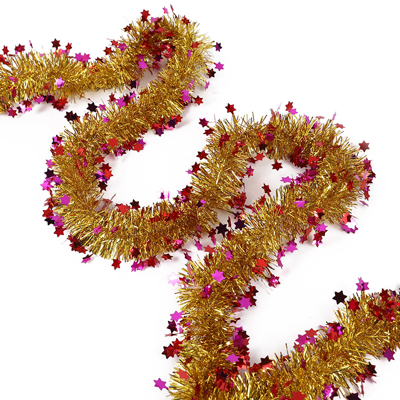 Directo de fábrica 5cm de espesor colorido pequeña estrella de colores de la raya de lana raya joyería diadema accesorios de la joyería del oído del gato guirnalda