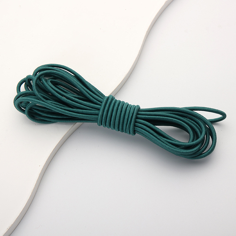 238#짙은 녹색 탄성 로프
