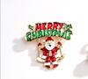 Brooch, Christmas badge for elderly, pin, 2020