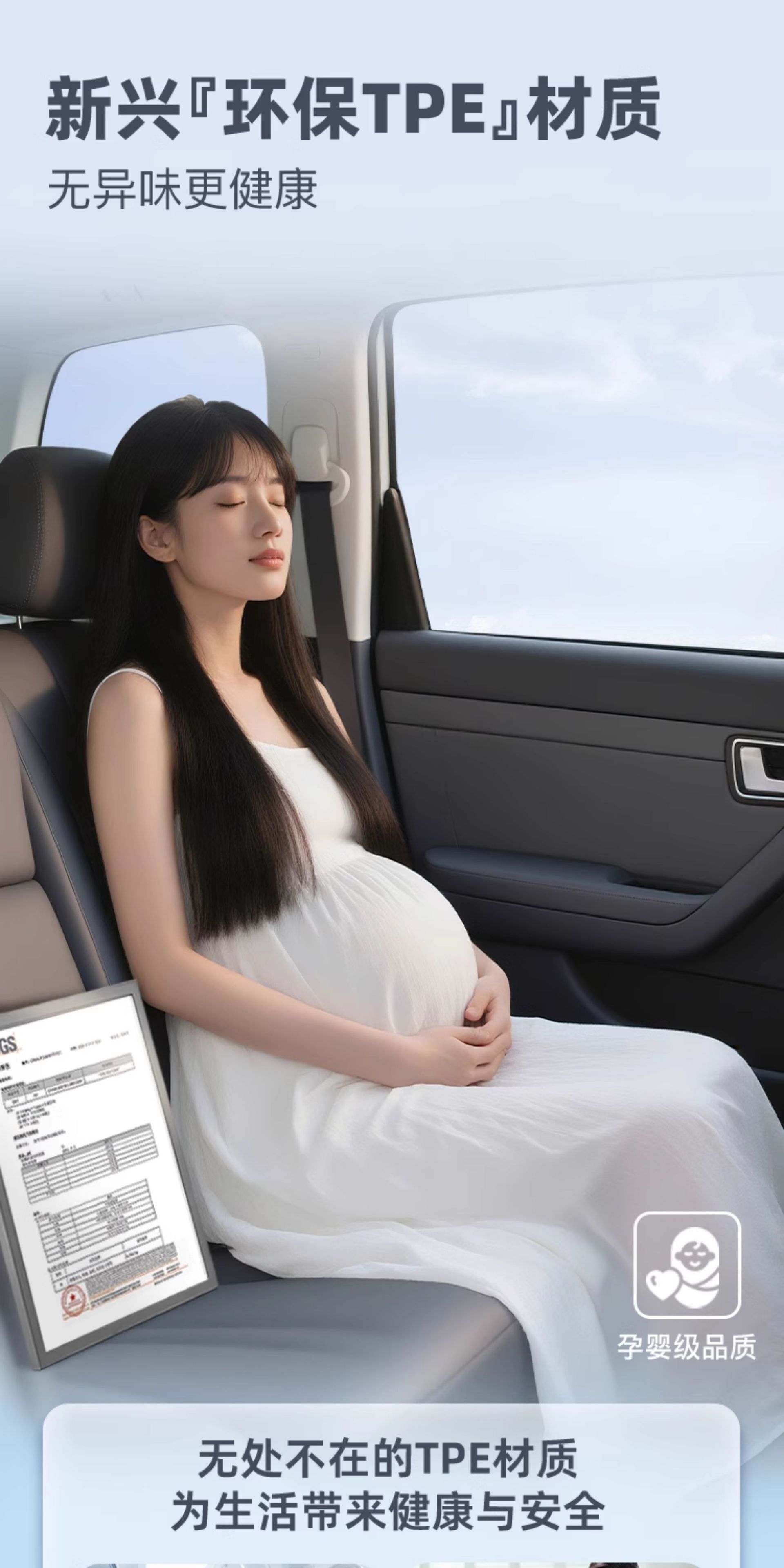 Special Door Sill Full Surround Tpe Car Floor Mats, Special Wear-Resistant, Waterproof, Non-Slip, Full Coverage Floor Mats for Special Vehicles